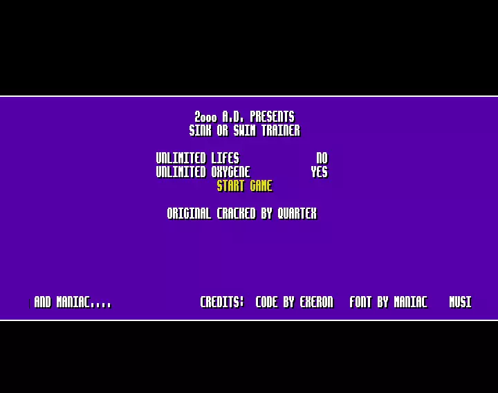 Sink Or Swim +2 (1993) by 2000 A.D.