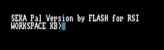 SEKA PAL Version (1988) by Red Sector Inc.