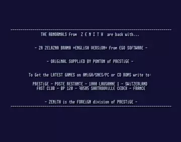 Za Zelazna Brama - English (1995) by Zenith