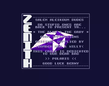 The Blue and The Gray (1994) by Zenith