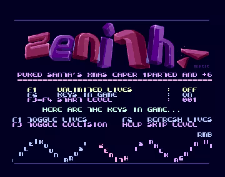 Santa's Xmas Caper +3 (1993) by Zenith