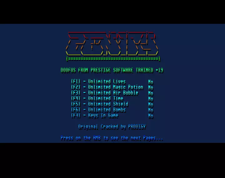 Doofus +19 (1993) by Zenith