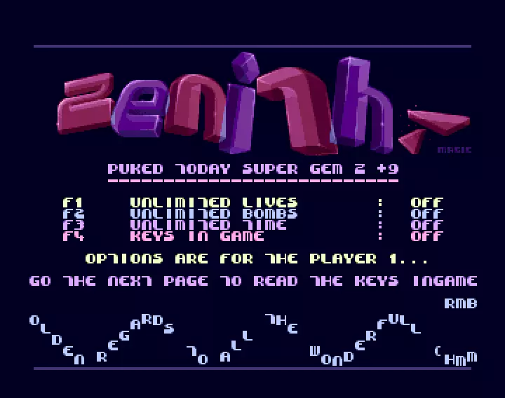 Super Gem'Z +9 (1993) by Zenith