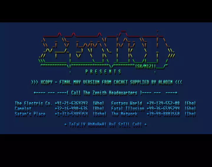 X-Copy Final (1993) by Zenith