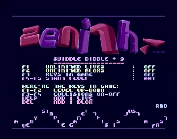 Swibble Dibble +9 (1993) by Zenith