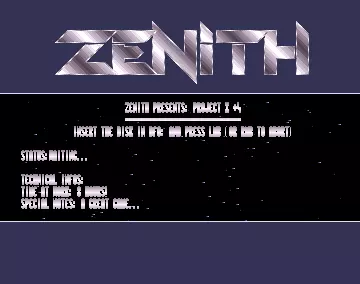Project-X +4 (1992) by Zenith