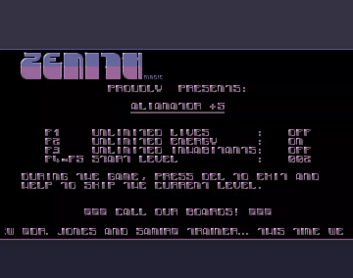 Alianator +5 (1991) by Zenith