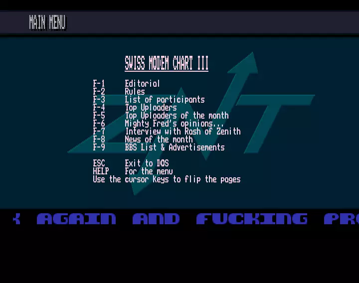 Swiss Modem Chart 3 (1992) by Zenith