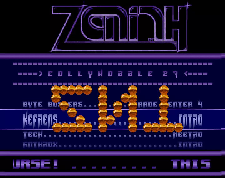 Collywobble 27 (1992) by Zenith