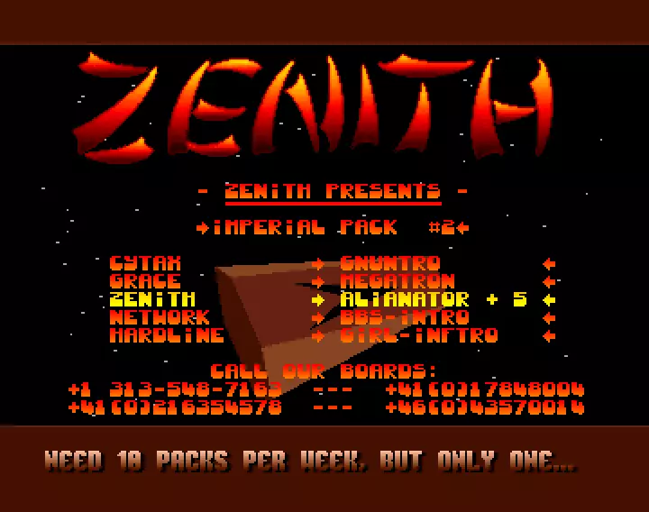 Imperial Pack 02 (1991) by Zenith