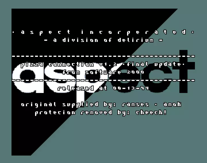 Pizza Connection v1.2 (1994) by Aspect