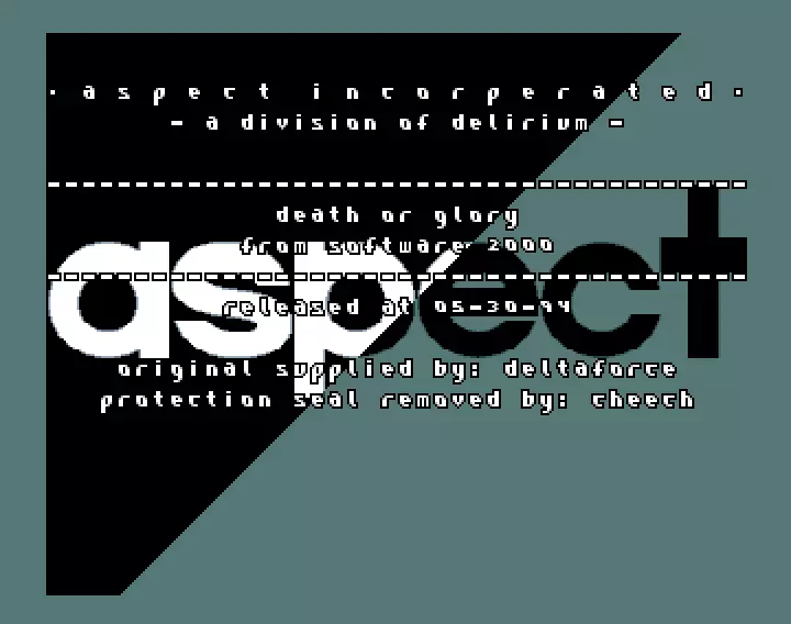 Death Or Glory - The Battle Of Morgan (1994) by Aspect
