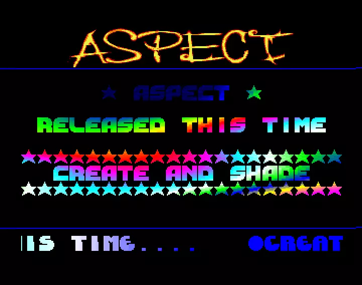 Create and Shade v2.53 (1991) by Aspect