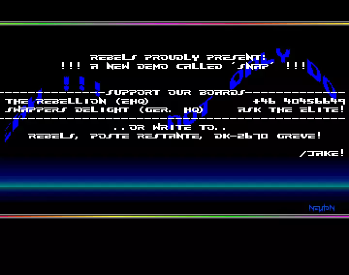 Snap Intro (1991) by Rebels