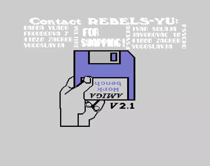 Workbench 2.1 Swap Ad (1990) by Rebels