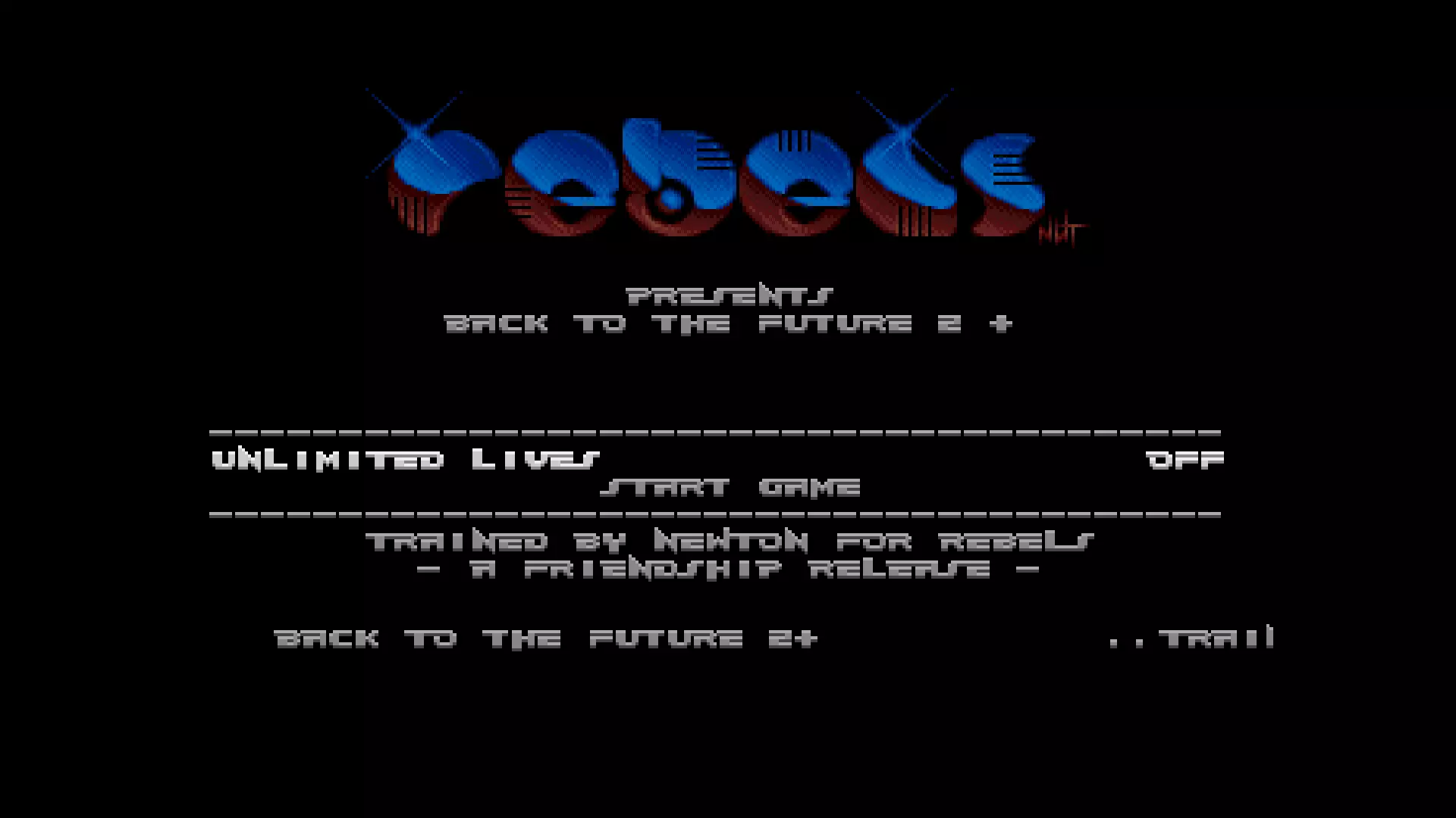 Back To The Future Part II +2 by Rebels