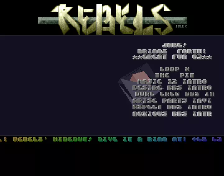 Great Fun 83 (1992) by Rebels