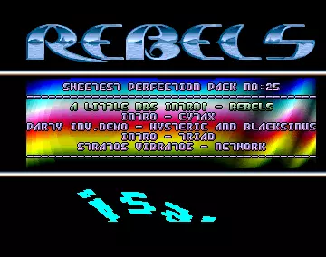 Sweetest Perfection 25 (1991) by Rebels