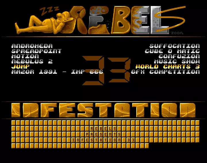 Infestation 33 (1991) by Rebels