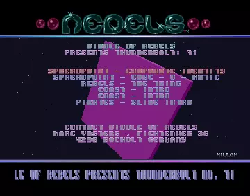Thunderbold 71 (1991) by Rebels