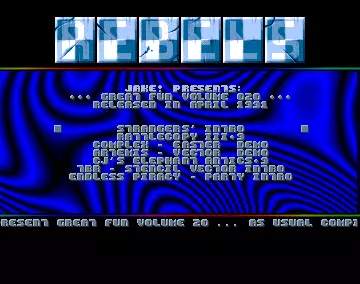 Great Fun 20 (1991) by Rebels