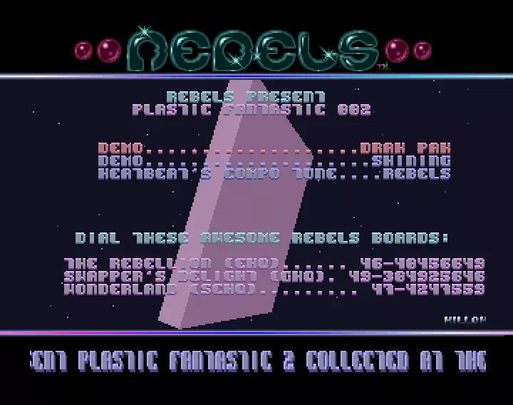 Plastic Fantastic 2 (1991) by Rebels