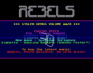 Stolen Demos 28 (1991) by Rebels