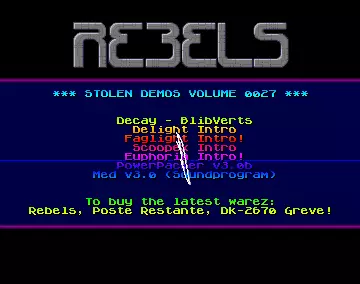 Stolen Demos 27 (1991) by Rebels