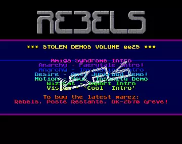 Stolen Demos 25 (1991) by Rebels