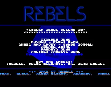 Stolen Demos 19 (1991) by Rebels