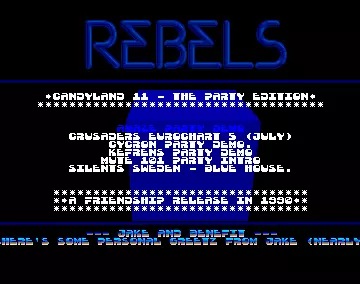 Candyland 11 (1990) by Rebels