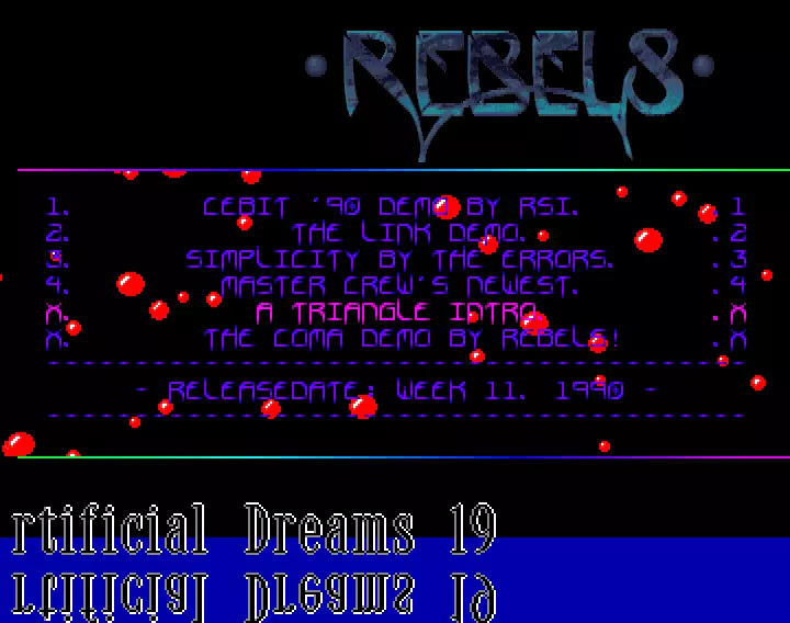 Artificial Dreams 19 (1990) by Rebels