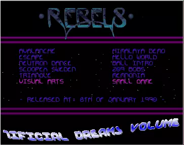 Artificial Dreams 13 (1990) by Rebels