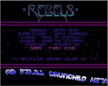 Artificial Dreams 14 (1990) by Rebels
