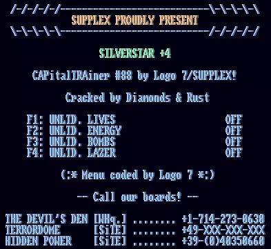 Silverstar +4 (1992) by Supplex