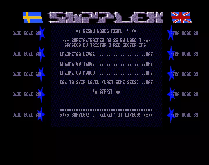 Risky Woods +4 (1992) by Supplex