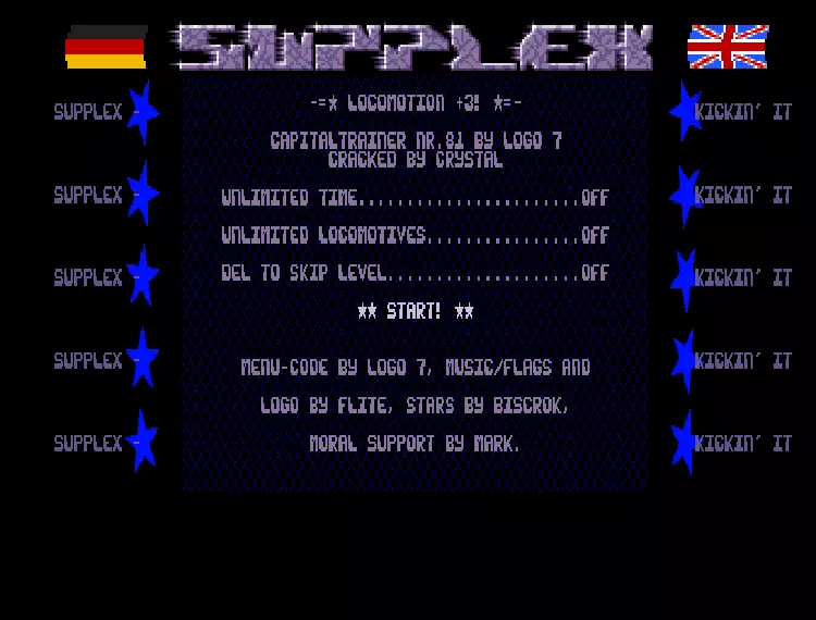 Locomotion +3 (1992) by Supplex