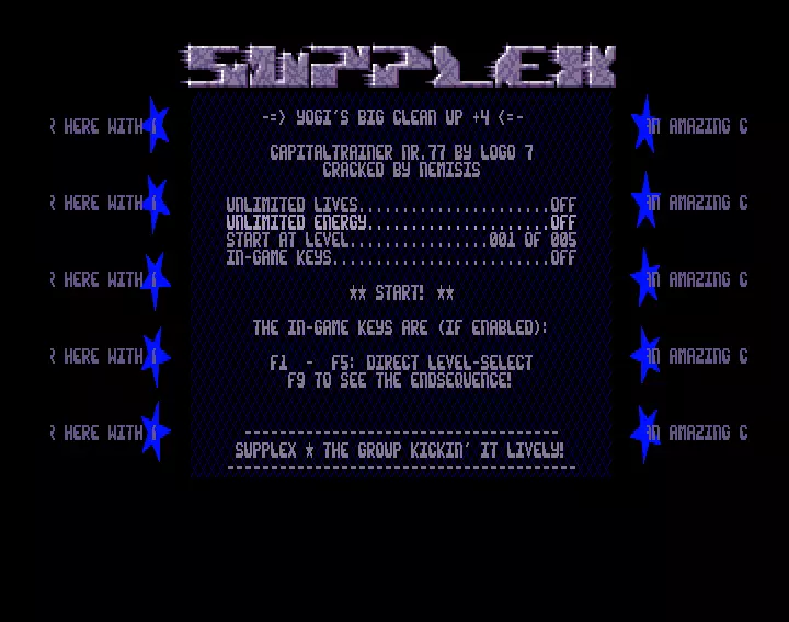 Yogi's Big Clean Up +4 (1992) by Supplex