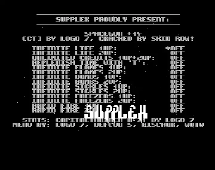Space Gun +14 (1992) by Supplex