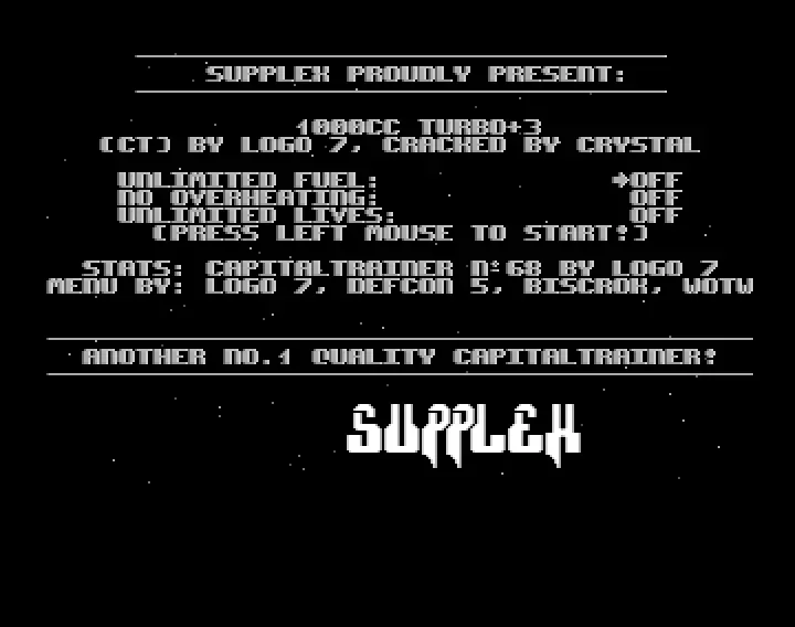 1000cc Turbo +3 (1992) by Supplex