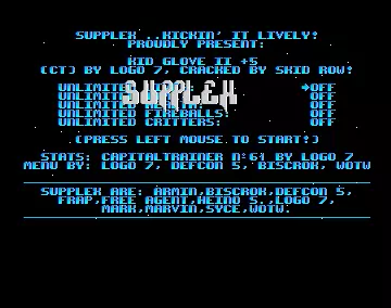 Kid Gloves II - The Journey Back +5 (1992) by Supplex