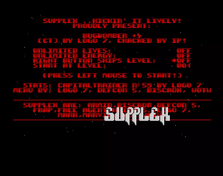 Bug Bomber +4 (1991) by Supplex