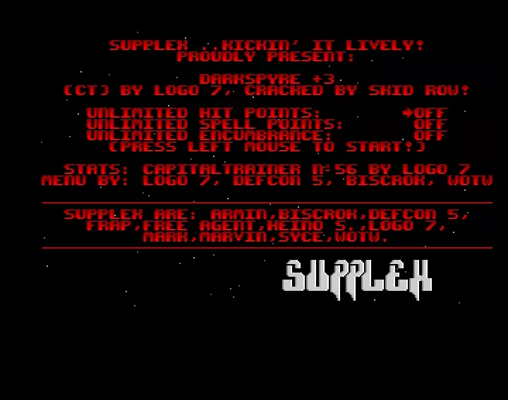 Darkspyre +3 (1991) by Supplex