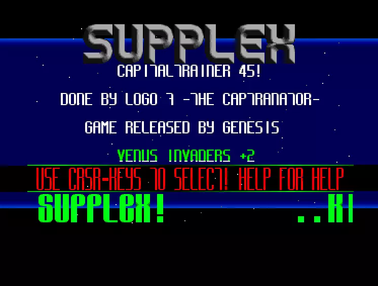 Venus Invaders +2 (1991) by Supplex
