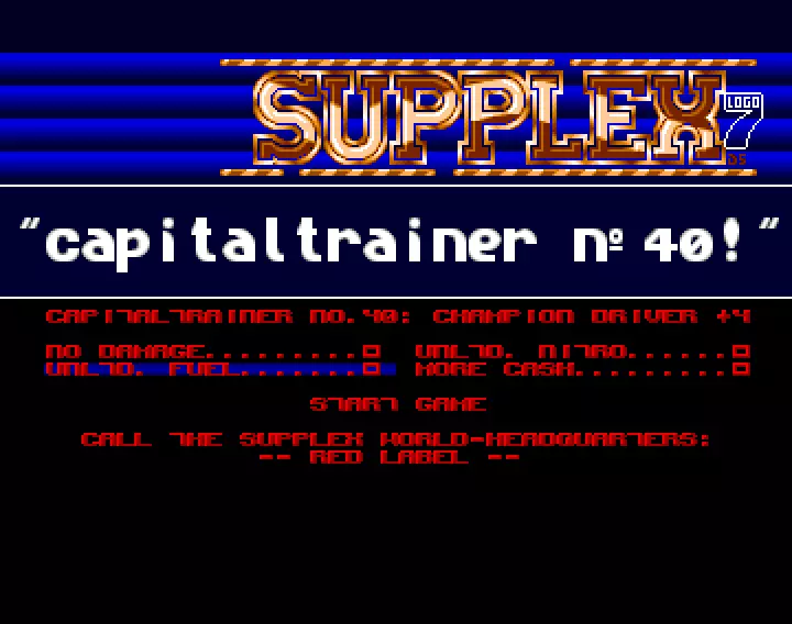 Champion Driver +4 (1991) by Supplex