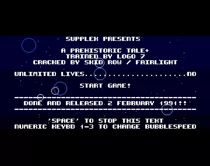 A Prehistoric Tale +1 (1991) by Supplex