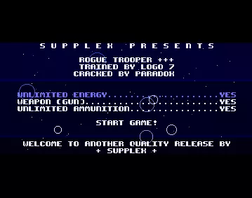 Rogue Trooper +3 (1990) by Supplex
