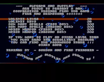 Fire And Brimstone +7 (1990) by Supplex