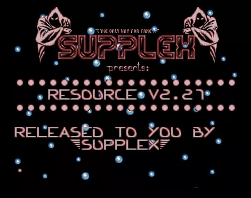 Resource v2.21 (1990) by Supplex