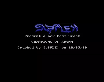 Champions Of Krynn (1990) by Supplex